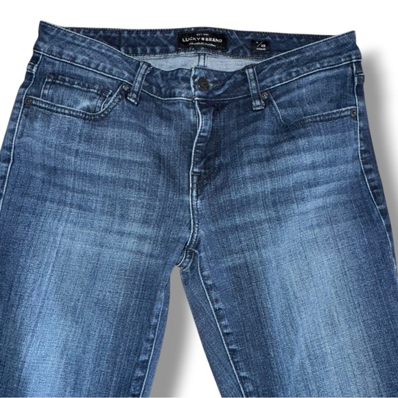 🌟 VINTAGE Y2K Lucky Brand Lolita Bootcut Jeans - Mid/Low Rise Denim Size 6/28 🌟 - Picture 9 of 16